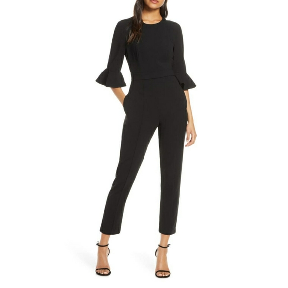 black halo jada jumpsuit